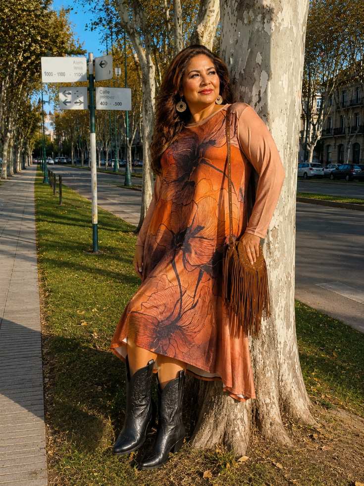 Vestido Abrigado de Temporada: elegancia y calidez