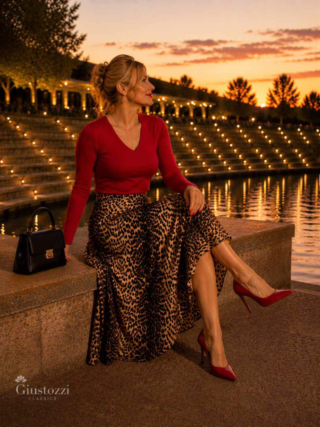 Pollera -Falda Animal Print de Seda – Elegancia que nunca pasa de moda